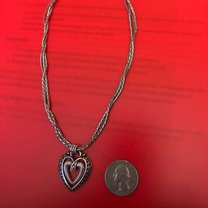 Brighton heart necklace